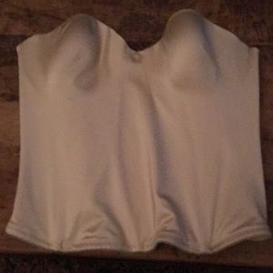 BraTenders boned shaping strapless bra 34c